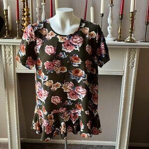 * Pleione Floral Print top
